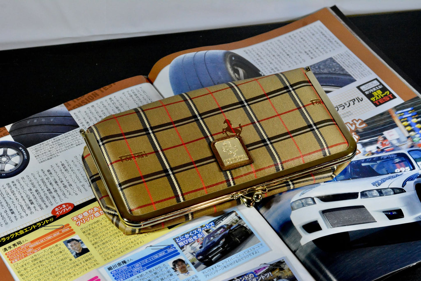 1980's FERARRI CLASP WALLET