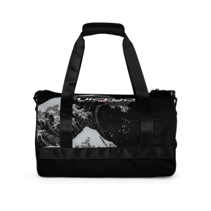 Japanese Wave Duffle Bag