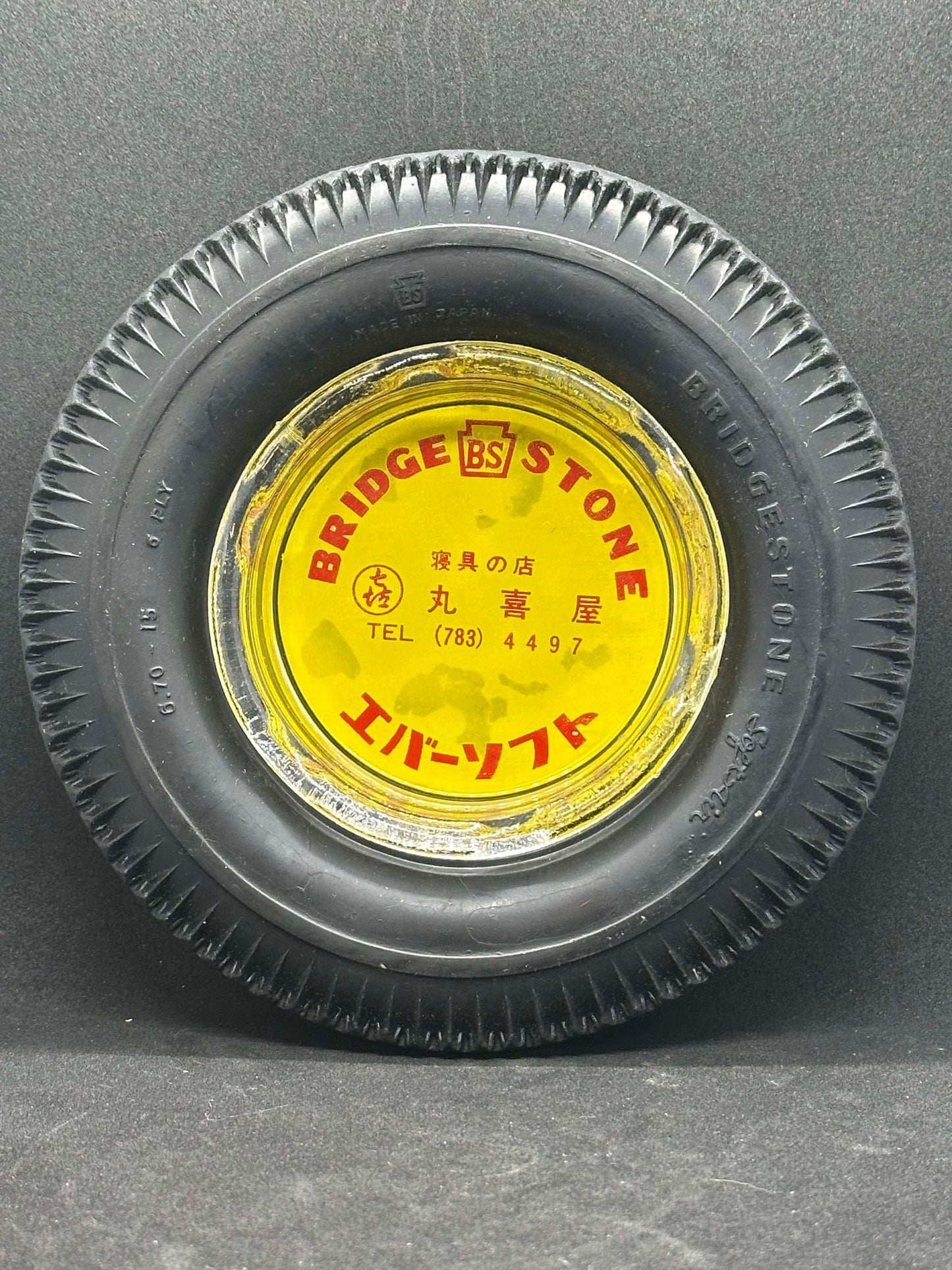 Vintage BRIDGESTONE Tire Ashtray (V1)