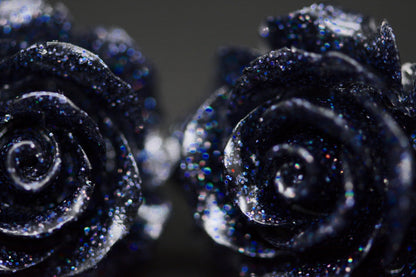 Black Holographic Rose