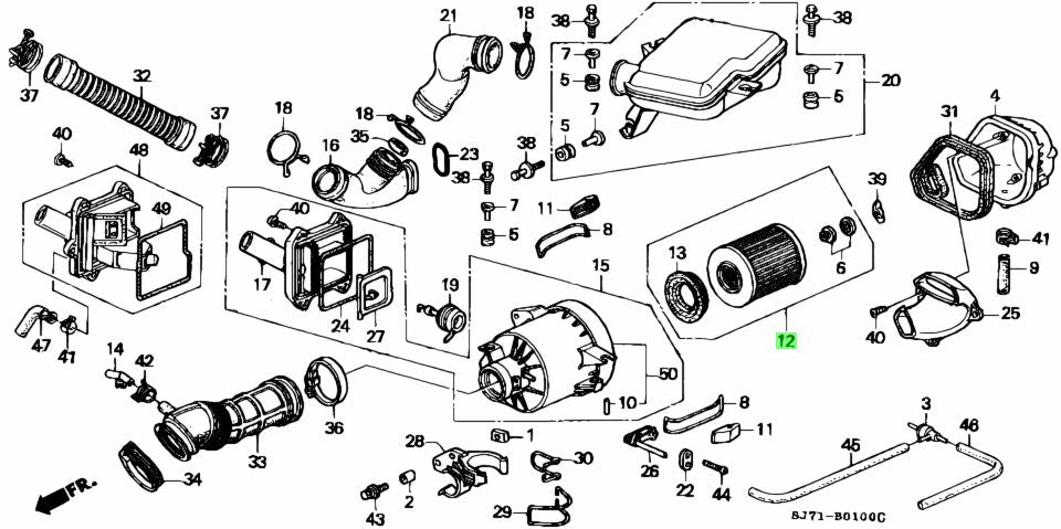 HA4 Engine Air Filter